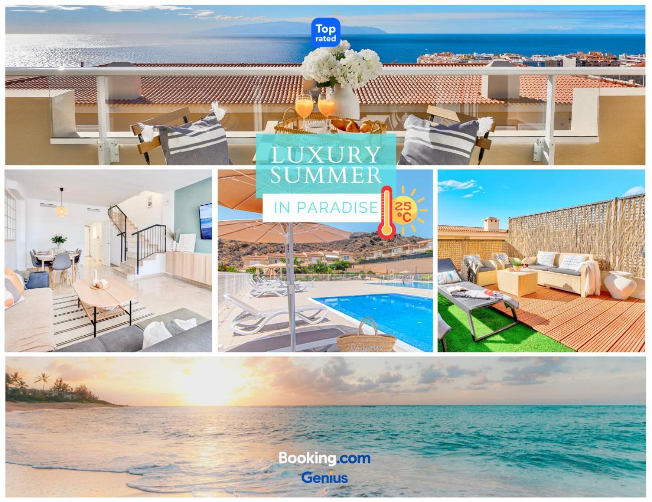 Black Beach Luxury Vacation House Puerto de Santiago (Tenerife) Exterior foto